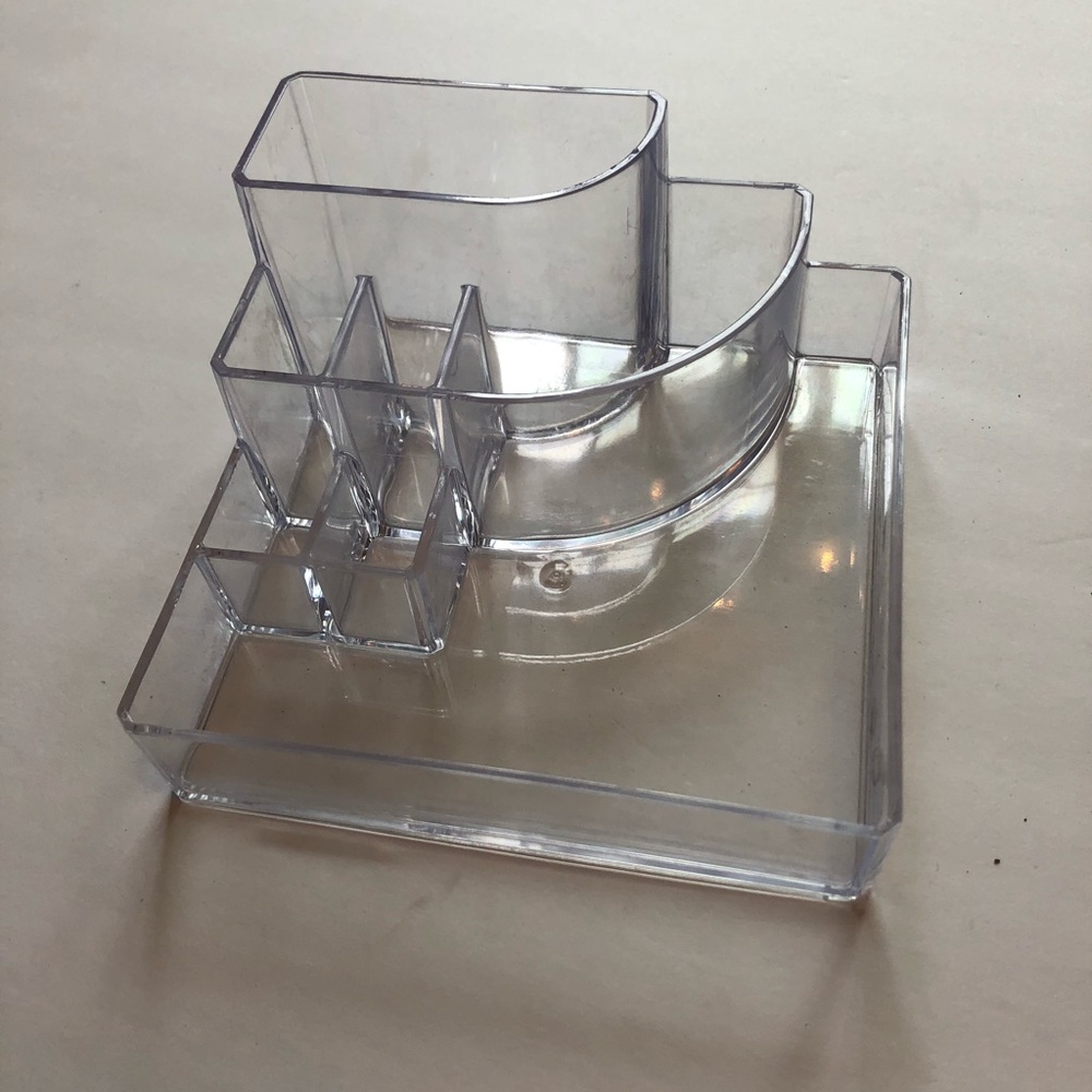 acrylic makeup organizer